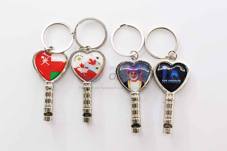 Heart Key Shaped Key Chain/Key Ring