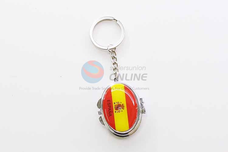 Oval Mirror Key Chain/Key Ring