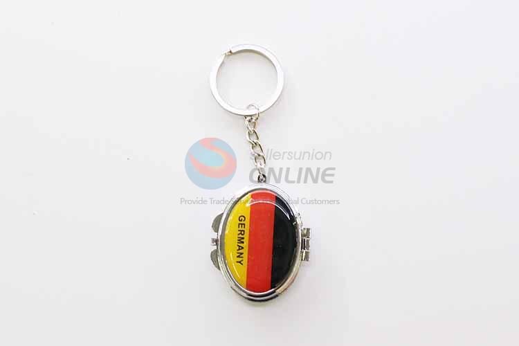 Oval Mirror Key Chain/Key Ring