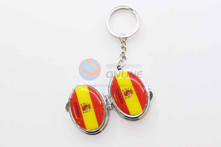 Oval Mirror Key Chain/Key Ring