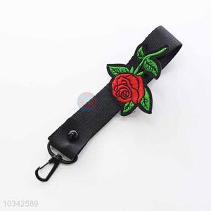 Rose Pattern Key Chain/Key Ring