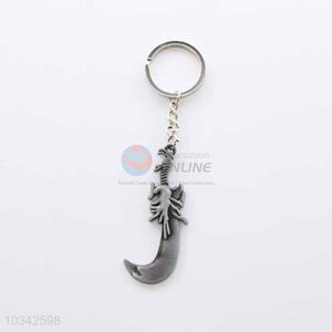 Sickle Shaped Key Chain/Key Ring