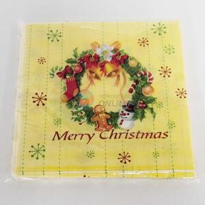 Christmas style low price top quality napkin