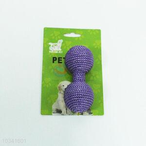 China factory price best cute purple pet toy