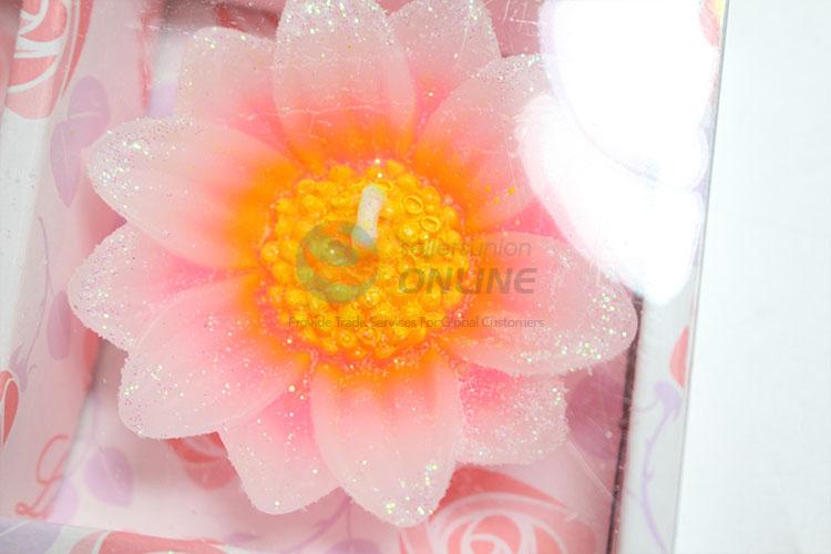 Bottom price nice design flower candles