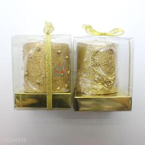 Fashion gold chrismas candles