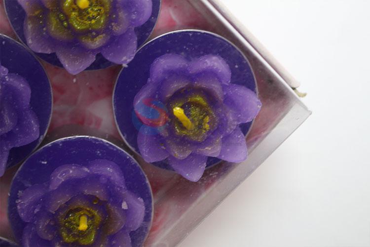 Superfine 6PCS lotus candles