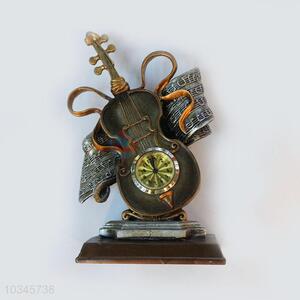 Cheap price violin craft clock