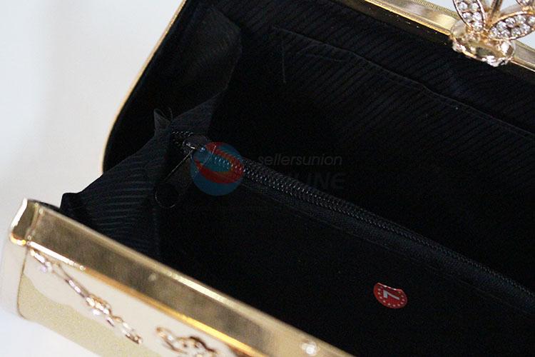 Wholesale Lady Evening Metallic Clutch Handbag