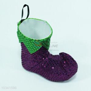 Purple and green christmas shoes for sale