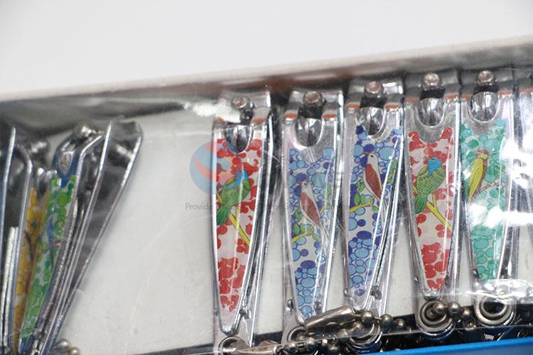 Bird pattern stainless steel nail clippers