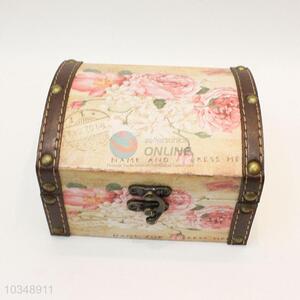 Hot sale handicraft boxes_3 pcs with peony pattern