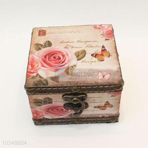 Customized peony pattern handicraft boxes_3 pcs