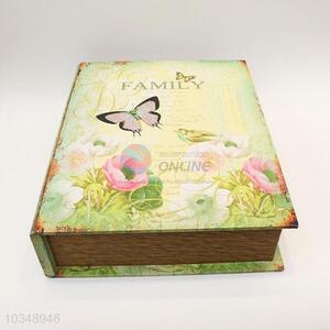 Top quality vintage book storage box_3 pcs