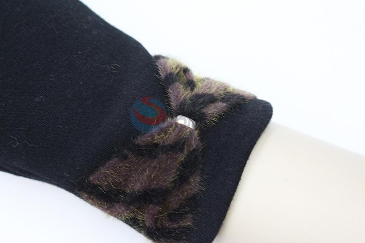 Competitive price hot selling women winter warm gloves