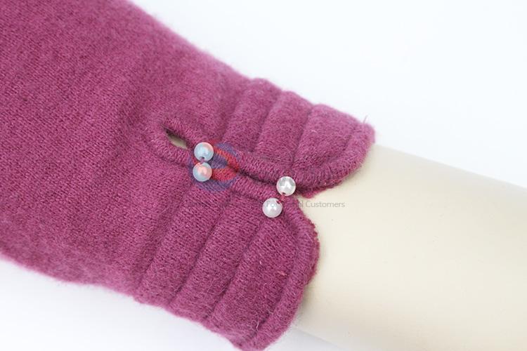 New style beautiful women winter warm gloves