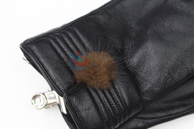 Factory sales bottom price women winter warm gloves