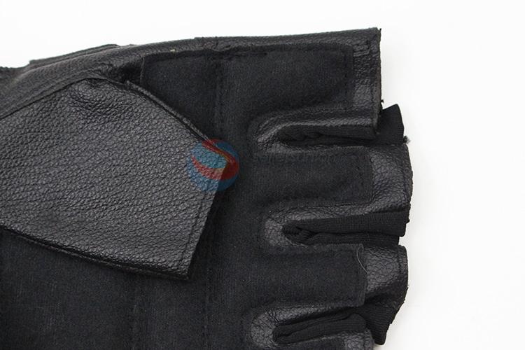 Hot selling new arrival men winter half-finger gloves