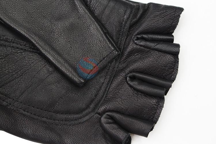 China wholesale promotional men winter half-finger gloves