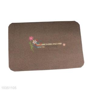 Wholesale Custom Cheap Flower Printed Door Mat