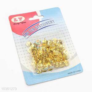 China Factory Golden Photo Push Pins