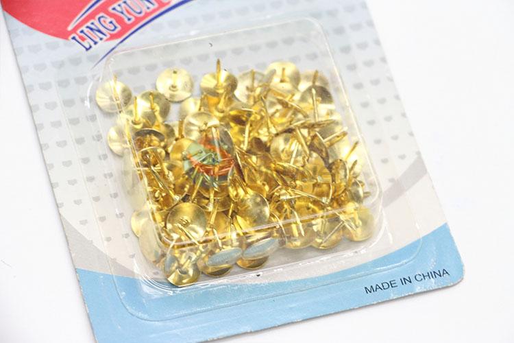 China Factory Golden Photo Push Pins