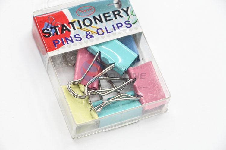 Hottest Professional 6pcs Binder Clips for Notes Letter Paper Books Home Office School File Paper