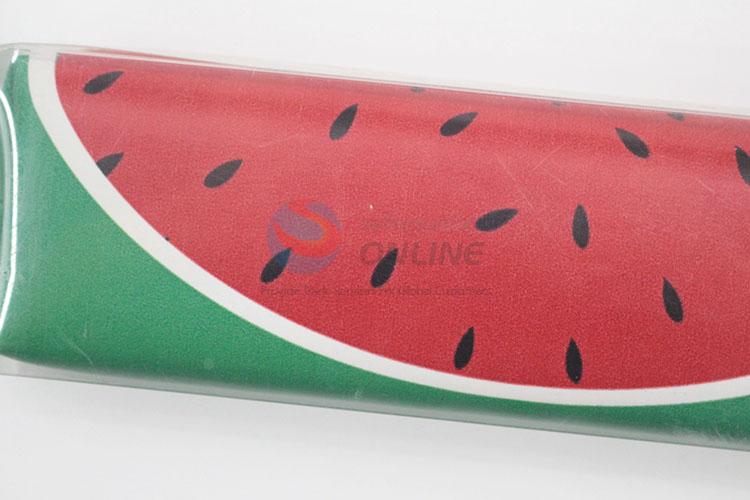 Best Selling Watermelon Printed Pu Pencil Bag