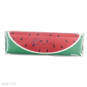 Best Selling Watermelon Printed Pu Pencil Bag