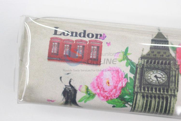 Big Promotional High Quality Printed Pu Leather Pen Bag