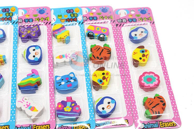 Beautiful Animal Cartoon Rubber/Eraser for Student