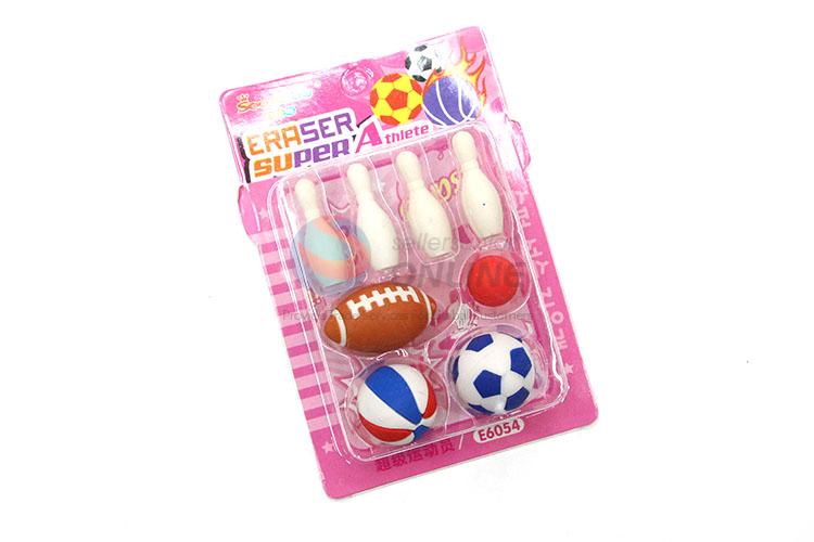 Competitive Price Balls Design Cartoon Rubber/Eraser for Student