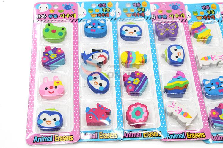 Beautiful Animal Cartoon Rubber/Eraser for Student