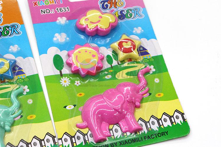 Nice Elephant Design Cartoon Rubber/Eraser for Student