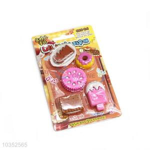 New and Hot Dessert Design Cartoon Rubber/Eraser for Student