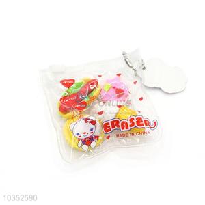 Cute Dessert Design Cartoon Rubber/Eraser for Student