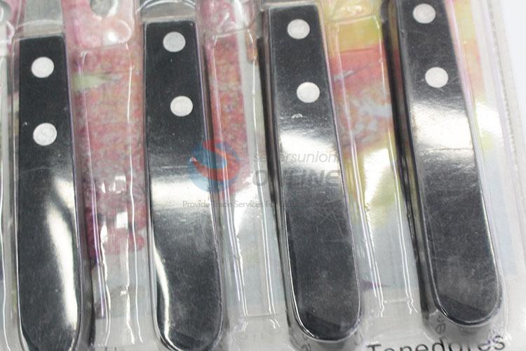 Fashion cheap 12pcs black Knife&fork set