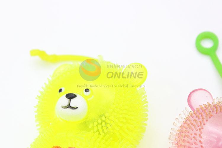 Lovely Panda Design Colorful Flash Puffer Ball