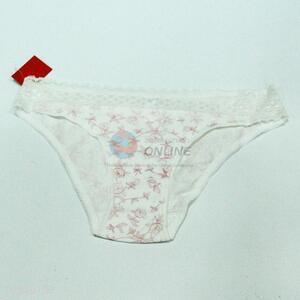 Newly product good flower pattern women underpant