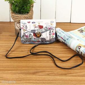 New Design Colorful Messenger Bag Pu Leather Shoulder Bag