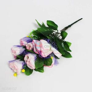 Wholesale beautiful 10pcs rose artificial plants