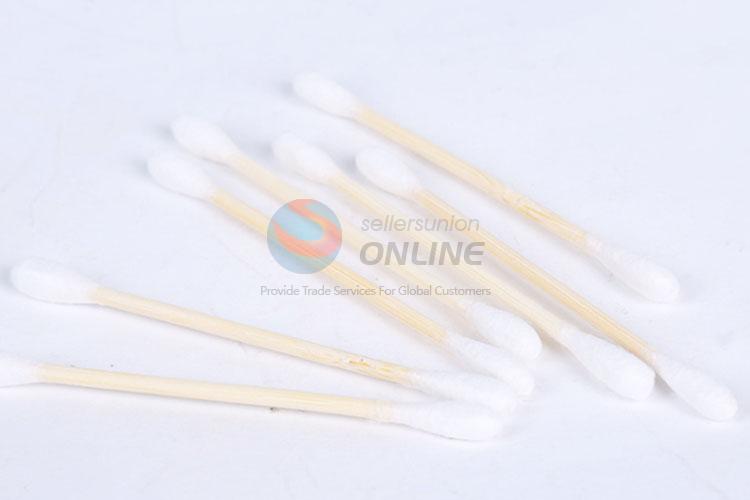 Factory wholesale double head wooden cotton swab