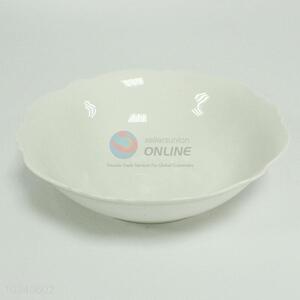 Factory Direct 9 Inch White Ceramic Bowl for Sale