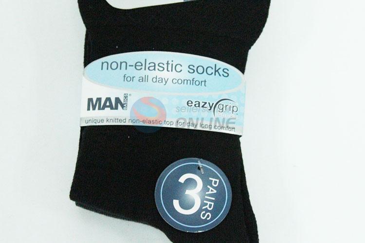 Mens 3pk Eazy Grip Assorted Socks