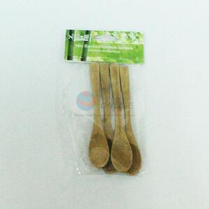 4Pcs Bamboo Kitchen Scoops Set