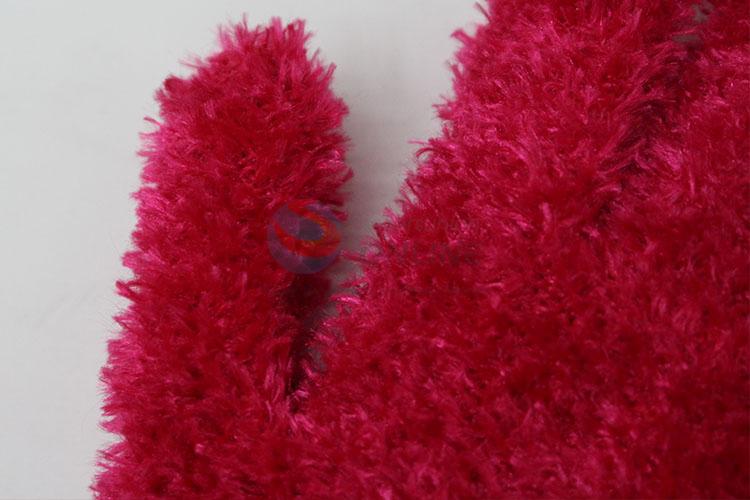 Latest design pure color knitted gloves