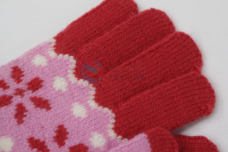 Factory supply knitted gloves for children