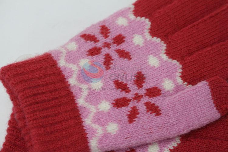 Factory supply knitted gloves for children