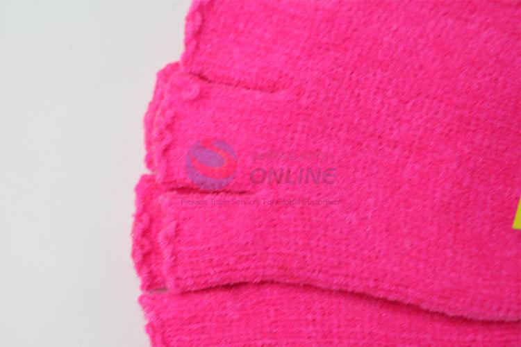 Lovely colorful half-finger gloves for child