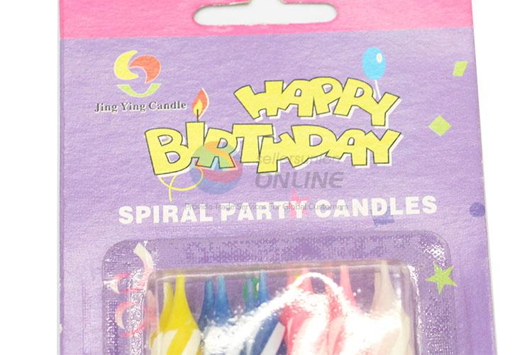 Good Quality Spiral Party Candles for Sale